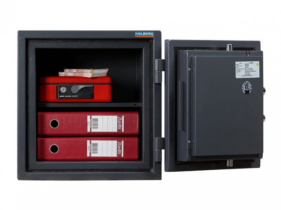 Офисный металлический сейф I класса VALBERG ГАРАНТ 46 - вид 3